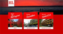 Desktop Screenshot of hoteleslimaparejas.com